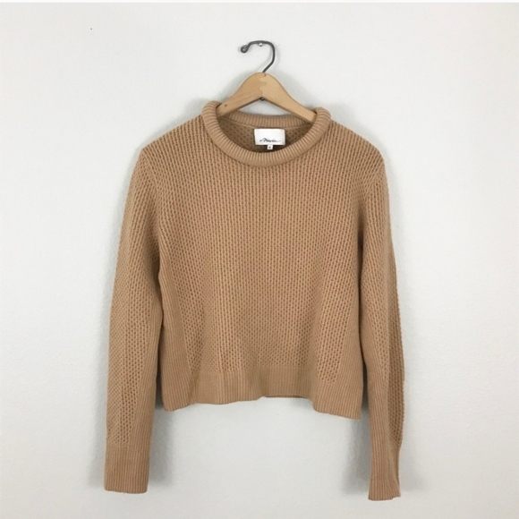 3.1 Phillip Lim Roll Neck Cropped Wool Sweater - Picture 7 of 7